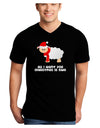 All I Want For Christmas Is Ewe Sheep Adult Dark V-Neck T-Shirt-TooLoud-Black-Small-Davson Sales
