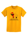 All I Want For Christmas Is Ewe Sheep Childrens T-Shirt-Childrens T-Shirt-TooLoud-Gold-X-Small-Davson Sales