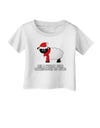 All I Want For Christmas Is Ewe Sheep Infant T-Shirt-Infant T-Shirt-TooLoud-White-06-Months-Davson Sales