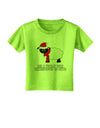 All I Want For Christmas Is Ewe Sheep Toddler T-Shirt-Toddler T-Shirt-TooLoud-Lime-Green-2T-Davson Sales