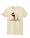 All I Want For Christmas Is Ewe Sheep Womens T-Shirt-Womens T-Shirt-TooLoud-Natural-X-Small-Davson Sales