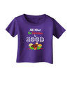 All I Want Is Food Infant T-Shirt Dark-Infant T-Shirt-TooLoud-Purple-18-Months-Davson Sales