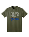 All You Need Is Coffee Adult Dark T-Shirt-Mens T-Shirt-TooLoud-Military-Green-Small-Davson Sales