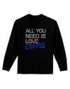 All You Need Is Coffee Adult Long Sleeve Dark T-Shirt-TooLoud-Black-Small-Davson Sales