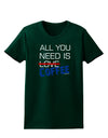 All You Need Is Coffee Womens Dark T-Shirt-TooLoud-Forest-Green-Small-Davson Sales