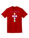 All is forgiven Cross Faux Applique Adult Dark T-Shirt-Mens T-Shirt-TooLoud-Red-Small-Davson Sales