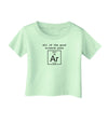 All of the Good Science Puns Argon Infant T-Shirt-Infant T-Shirt-TooLoud-Light-Green-06-Months-Davson Sales