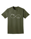 Always Infinity Symbol Adult Dark T-Shirt-Mens T-Shirt-TooLoud-Military-Green-Small-Davson Sales