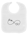 Always Infinity Symbol Baby Bib