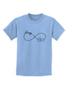 Always Infinity Symbol Childrens T-Shirt-Childrens T-Shirt-TooLoud-Light-Blue-X-Small-Davson Sales
