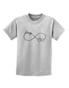Always Infinity Symbol Childrens T-Shirt-Childrens T-Shirt-TooLoud-AshGray-X-Small-Davson Sales