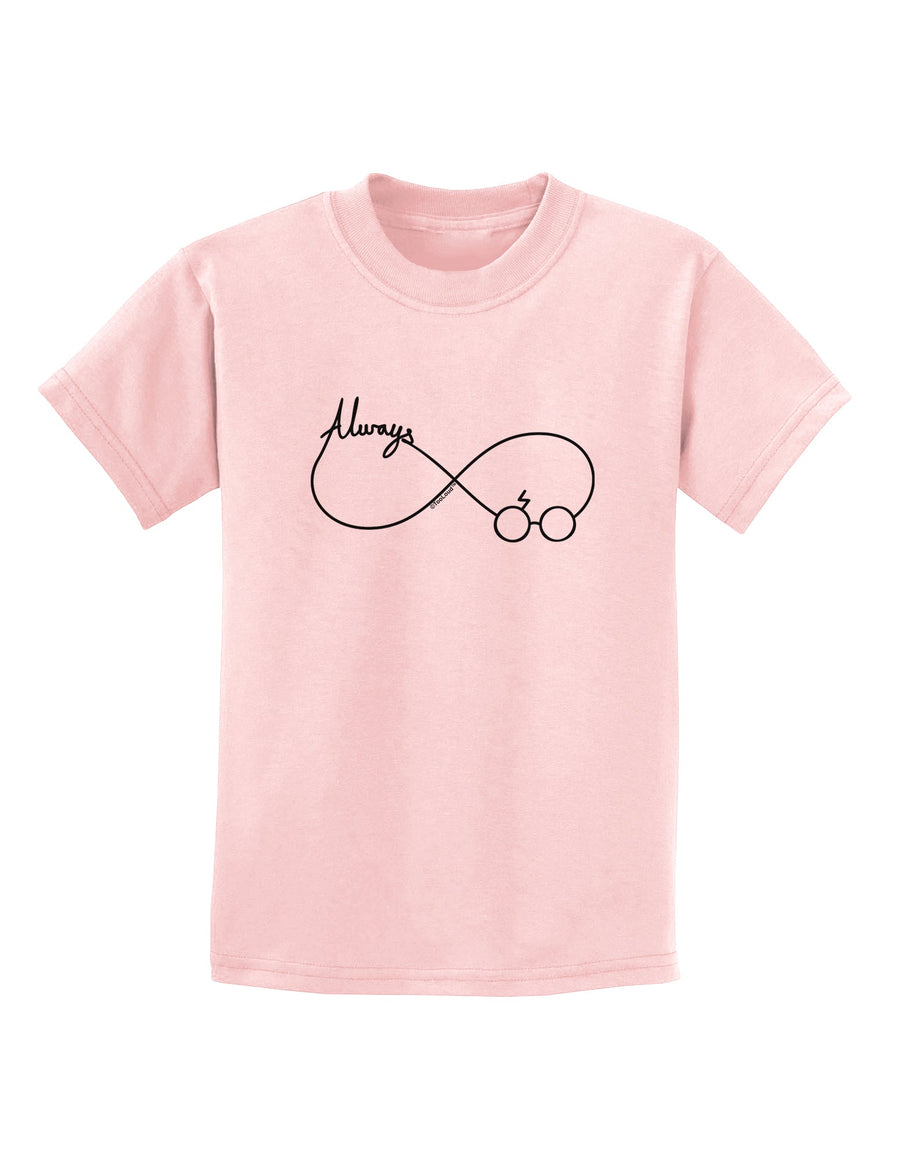 Always Infinity Symbol Childrens T-Shirt-Childrens T-Shirt-TooLoud-White-X-Small-Davson Sales
