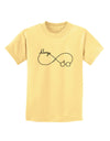 Always Infinity Symbol Childrens T-Shirt-Childrens T-Shirt-TooLoud-Daffodil-Yellow-X-Small-Davson Sales