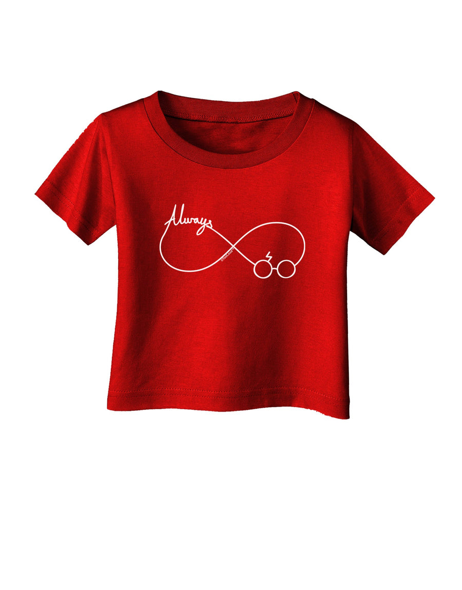 Always Infinity Symbol Infant T-Shirt Dark-Infant T-Shirt-TooLoud-Black-06-Months-Davson Sales