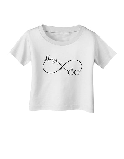 Always Infinity Symbol Infant T-Shirt-Infant T-Shirt-TooLoud-White-06-Months-Davson Sales