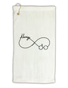 Always Infinity Symbol Micro Terry Gromet Golf Towel 16 x 25 inch-Golf Towel-TooLoud-White-Davson Sales