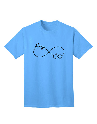 Always Infinity Symbol - Premium Adult T-Shirt for Everyday Wear-Mens T-shirts-TooLoud-Aquatic-Blue-Small-Davson Sales