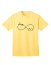 Always Infinity Symbol - Premium Adult T-Shirt for Everyday Wear-Mens T-shirts-TooLoud-Yellow-Small-Davson Sales