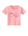 Always Infinity Symbol Toddler T-Shirt-Toddler T-Shirt-TooLoud-Candy-Pink-2T-Davson Sales