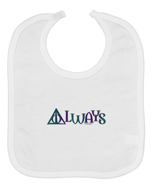 Always Magic Symbol Baby Bib by TooLoud