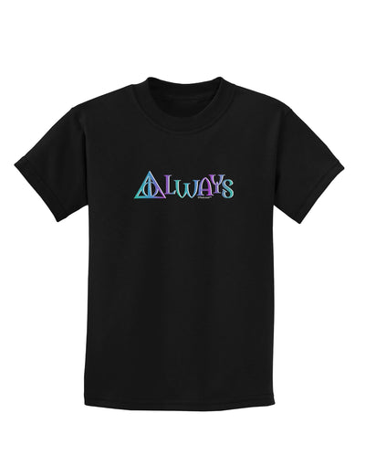 Always Magic Symbol Childrens Dark T-Shirt by TooLoud-Childrens T-Shirt-TooLoud-Black-X-Small-Davson Sales