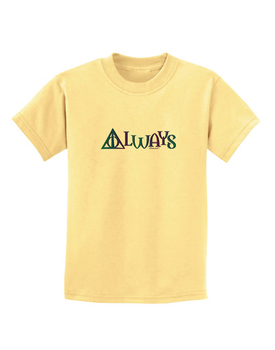 Always Magic Symbol Childrens T-Shirt by TooLoud-Childrens T-Shirt-TooLoud-Daffodil-Yellow-X-Small-Davson Sales