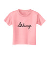 Always Magic Symbol Cursive Toddler T-Shirt by TooLoud-Toddler T-Shirt-TooLoud-Candy-Pink-2T-Davson Sales