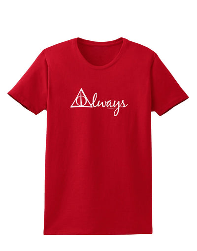 Always Magic Symbol Cursive Womens Dark T-Shirt by TooLoud-Womens T-Shirt-TooLoud-Red-X-Small-Davson Sales