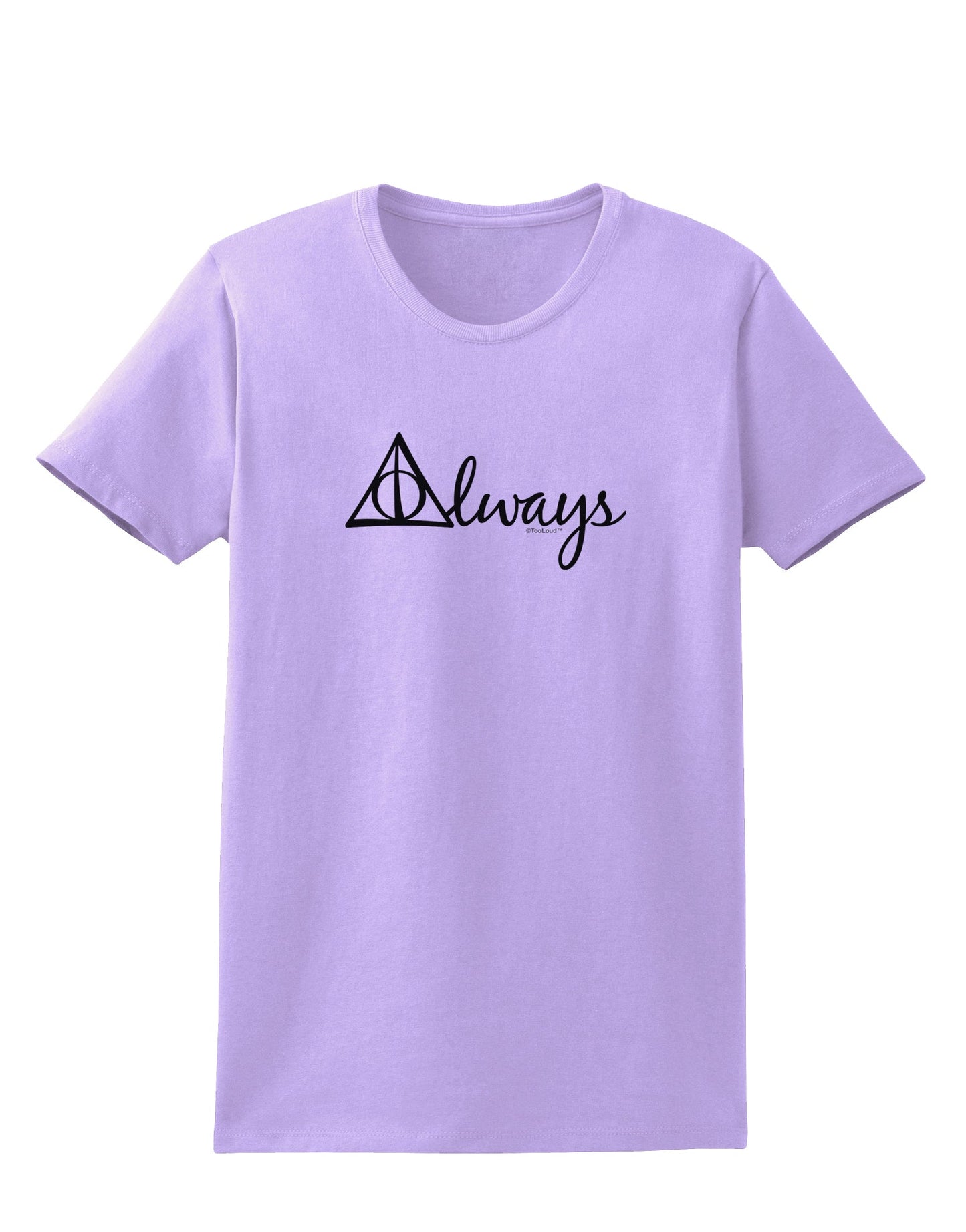 Always Magic Symbol Cursive Womens T-Shirt by TooLoud-Womens T-Shirt-TooLoud-Lavender-X-Small-Davson Sales