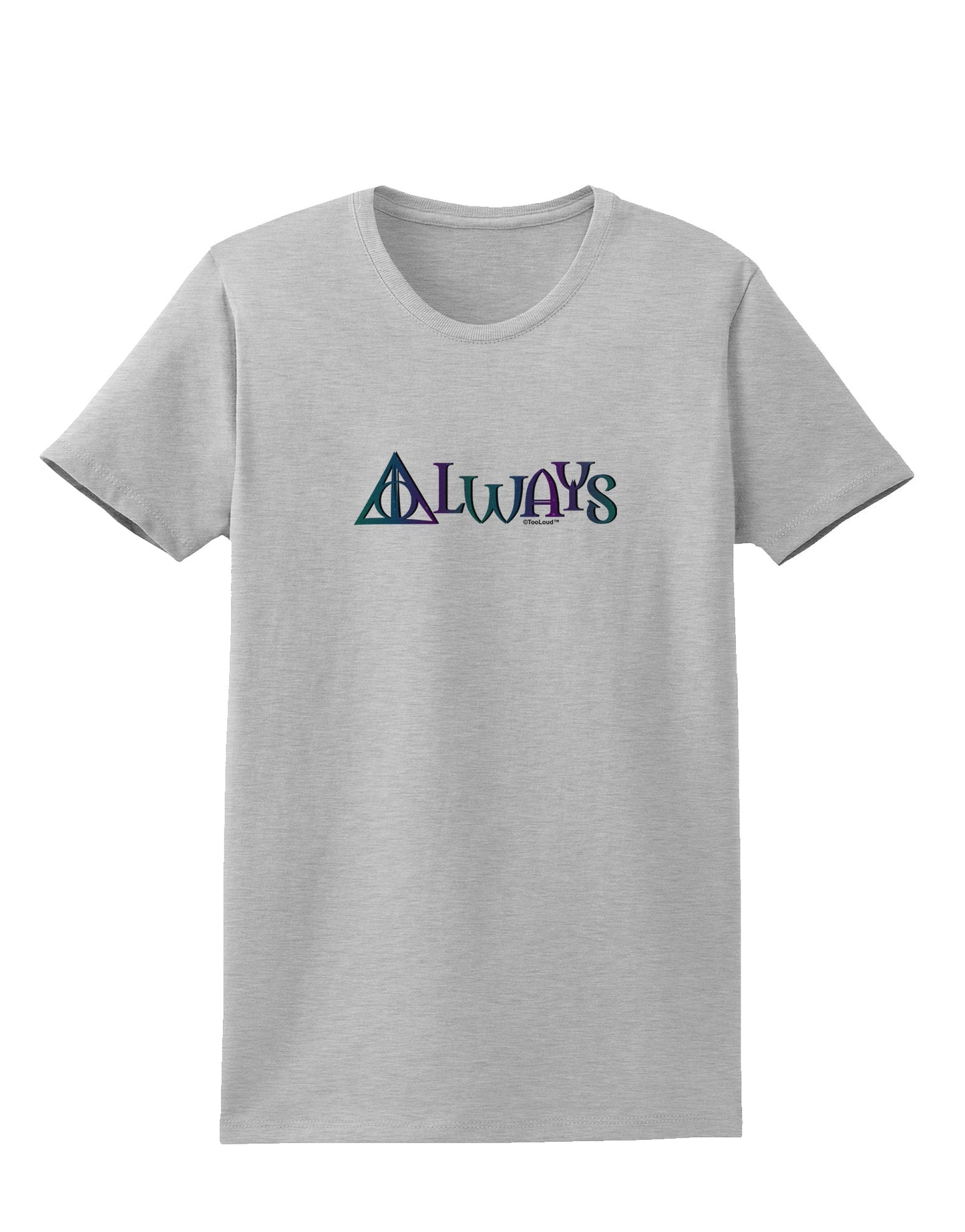 Always Magic Symbol Womens T-Shirt by TooLoud-Womens T-Shirt-TooLoud-AshGray-X-Small-Davson Sales