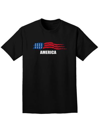 America Flag Adult Dark T-Shirt-Mens T-Shirt-TooLoud-Black-Small-Davson Sales