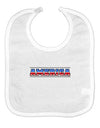 America Stars and Stripes Baby Bib