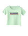 America Stars and Stripes Infant T-Shirt-Infant T-Shirt-TooLoud-Light-Green-06-Months-Davson Sales