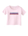 America Stars and Stripes Infant T-Shirt-Infant T-Shirt-TooLoud-Light-Pink-06-Months-Davson Sales