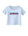 America Stars and Stripes Infant T-Shirt-Infant T-Shirt-TooLoud-Light-Blue-06-Months-Davson Sales