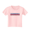 America Stars and Stripes Toddler T-Shirt-Toddler T-Shirt-TooLoud-Light-Pink-2T-Davson Sales