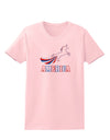 America Unicorn Womens T-Shirt-Womens T-Shirt-TooLoud-PalePink-X-Small-Davson Sales