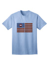 American Bacon Flag Adult T-Shirt-Mens T-Shirt-TooLoud-Light-Blue-Small-Davson Sales