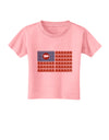 American Bacon Flag Toddler T-Shirt-Toddler T-Shirt-TooLoud-Candy-Pink-2T-Davson Sales