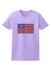 American Bacon Flag Womens T-Shirt-Womens T-Shirt-TooLoud-Lavender-X-Small-Davson Sales