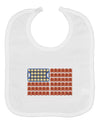 American Breakfast Flag - Bacon and Eggs Baby Bib