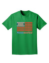 American Breakfast Flag - Bacon and Eggs - Mmmmerica Adult Dark T-Shirt-Mens T-Shirt-TooLoud-Kelly-Green-Small-Davson Sales