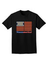 American Breakfast Flag - Bacon and Eggs - Mmmmerica Adult Dark T-Shirt-Mens T-Shirt-TooLoud-Black-Small-Davson Sales