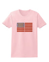 American Breakfast Flag - Bacon and Eggs Womens T-Shirt-Womens T-Shirt-TooLoud-PalePink-X-Small-Davson Sales