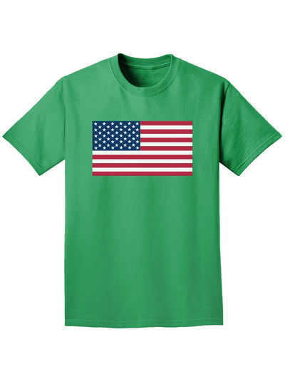 American Flag Adult Dark T-Shirt-Mens T-Shirt-TooLoud-Kelly-Green-Small-Davson Sales