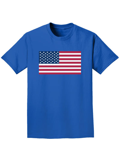 American Flag Adult Dark T-Shirt-Mens T-Shirt-TooLoud-Royal-Blue-Small-Davson Sales