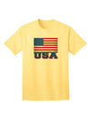 American Flag Adult T-Shirt by TooLoud-Mens T-shirts-TooLoud-Yellow-Small-Davson Sales