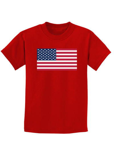 American Flag Childrens Dark T-Shirt-Childrens T-Shirt-TooLoud-Red-X-Small-Davson Sales