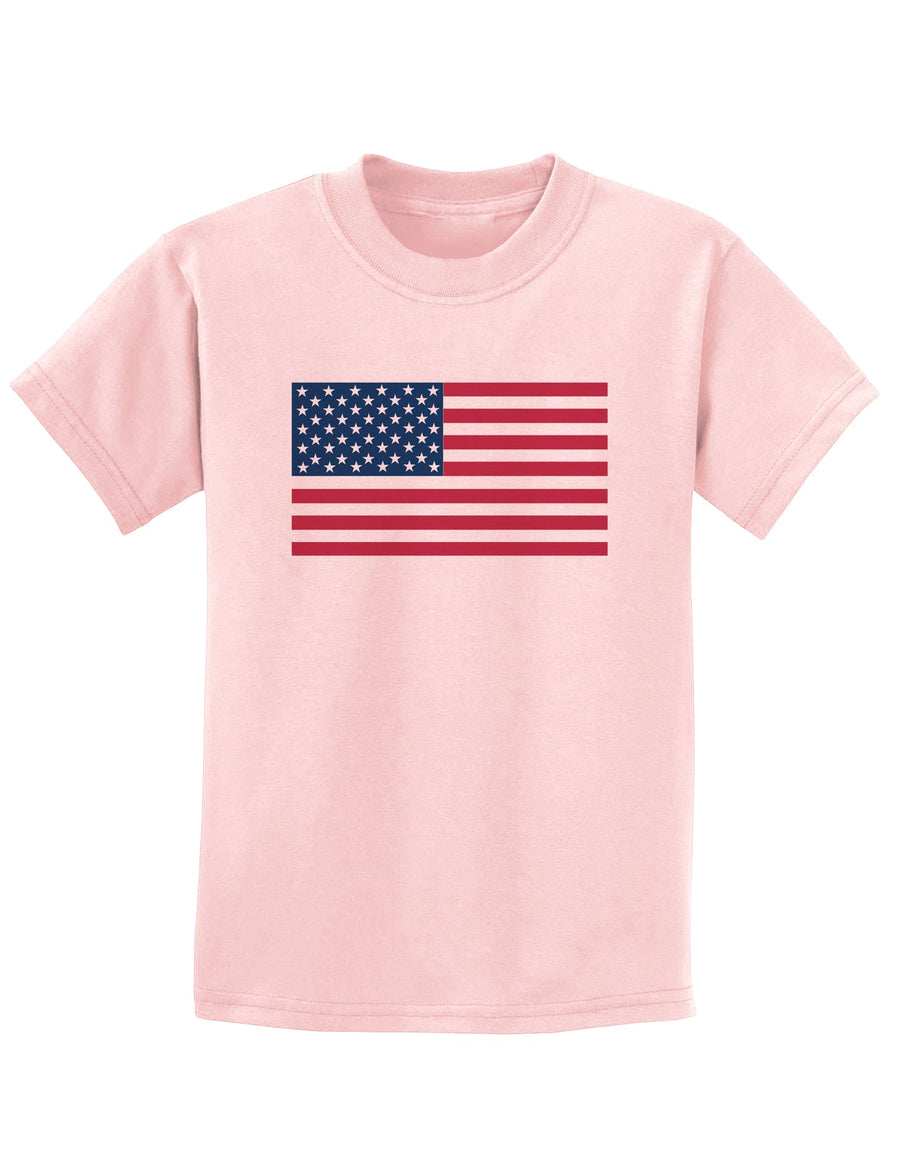 American Flag Childrens T-Shirt-Childrens T-Shirt-TooLoud-White-X-Small-Davson Sales