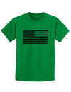 American Flag Childrens T-Shirt-Childrens T-Shirt-TooLoud-Kelly-Green-X-Small-Davson Sales